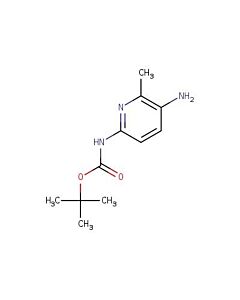 Astatech TERT-BUTYL N-(5-AMINO-6-METHYLPYRIDIN-2-YL)CARBAMATE, 95.00% Purity, 0.25G